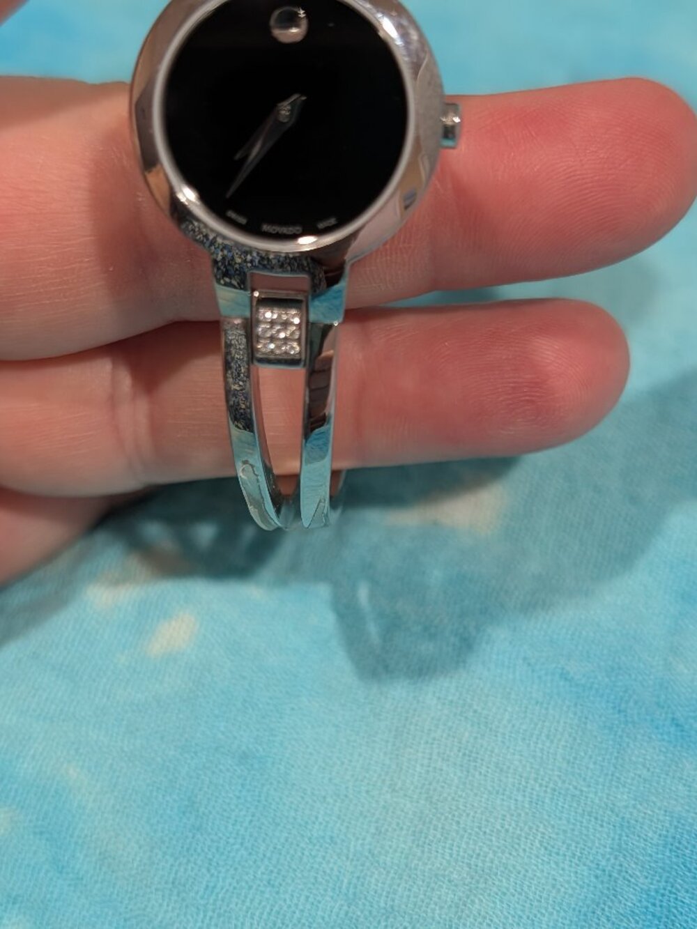 Movado Amorosa Swiss Quartz Stainless Steel Watch -52.3.14.1438